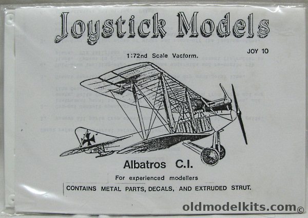 Joystick 1/72 Albatros C-1 (C.I) -  Bagged, Joy 10 plastic model kit